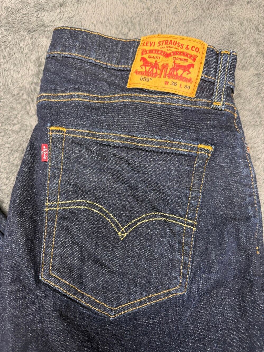 Levi's 559 Relaxed Straight Men’s Jeans Size 36x34. New without tags!